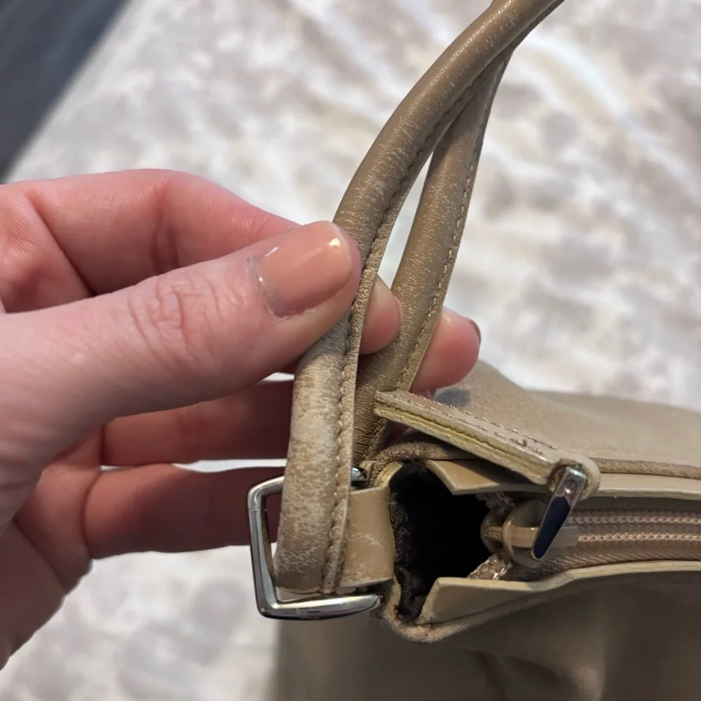 Gucci Beige Suede Hobo Shoulder Bag - Picture 6 of 14